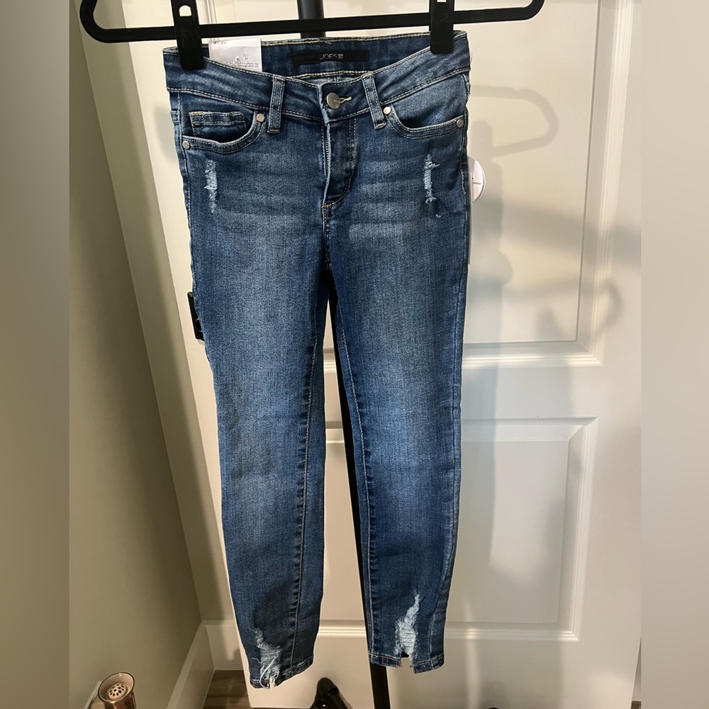 Joes Jeans kids with distressed leg cuffs